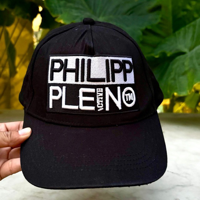 Topi Philipp Plein Active Black Patch