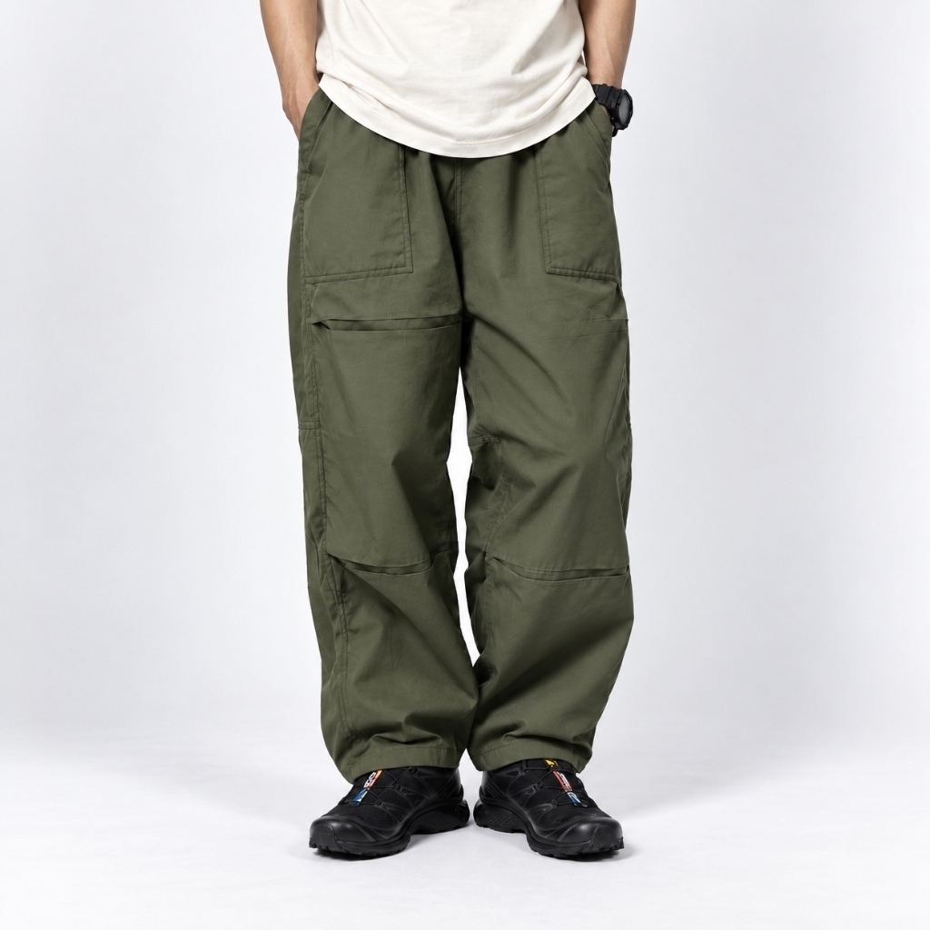 Celana Baggy Fatigue Pants Loose Fit | Ripstop | Grootbaar