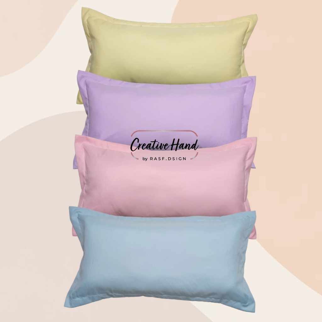 Sarung Bantal Frame 30x50  35x55  30x60  40x60 50x70 Kain Katun Asterina