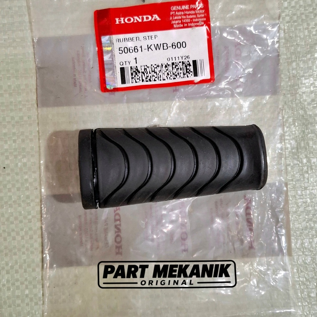 Karet Pijakan Postep Kaki Depan Supra X 125 FI NEW Blade 110 125 Revo 110 Karet Pustep Bostep Bustep