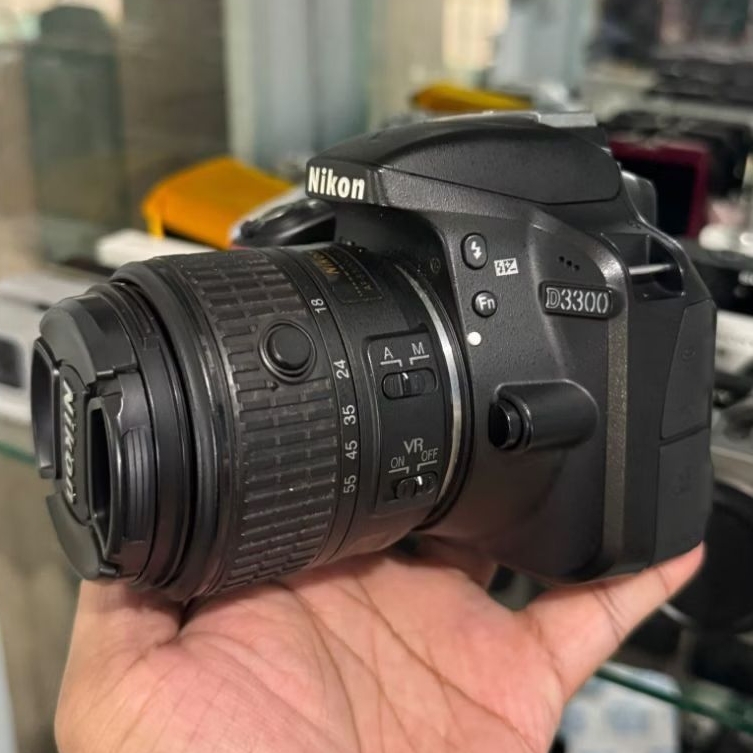 Nikon D3300 bekas vignet mulus