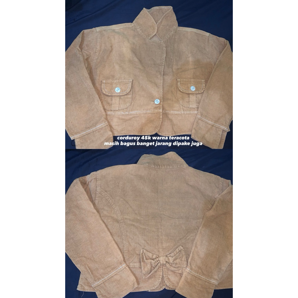 Preloved corduroy