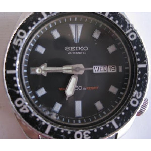 Original jam tangan pria antik " Seiko " water resist