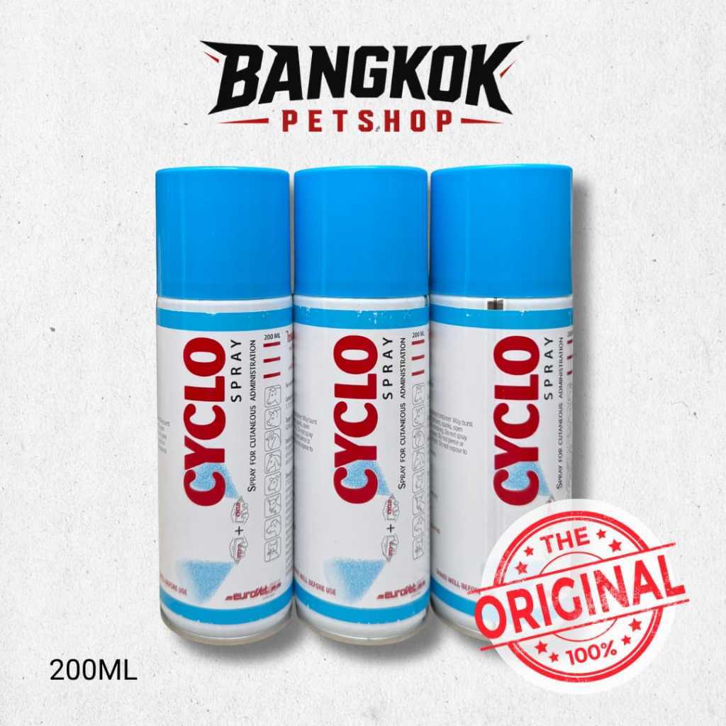 Cyclo spray pengering luka ayam dan mengobati bubul gantung pada ayam / cyclo original thailand