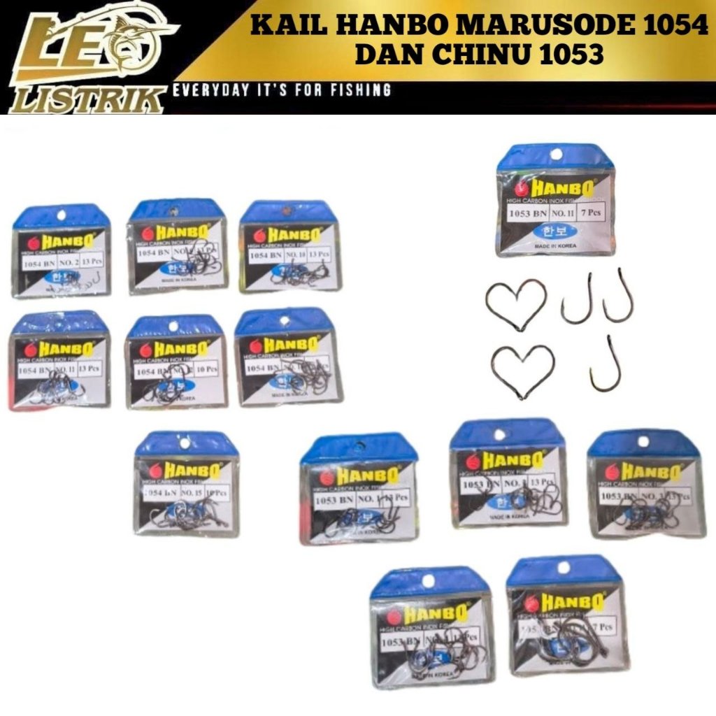 KAIL HANBO MARUDOSE 1054 DAN CHINU 1053 TERSEDIA SIZE 0.3 0.5 0.8 1 2 3 4 5 6 7 8 9 10 11 12 13 14 1