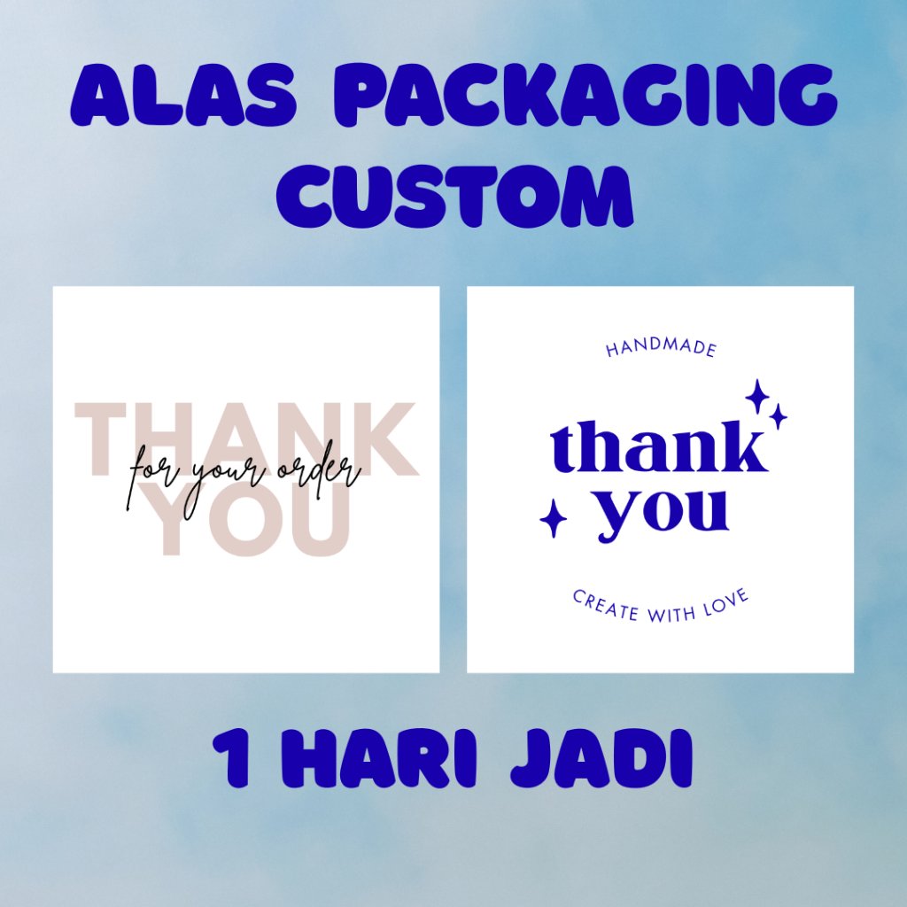 Alas Packaging | Alas Packaging Aksesoris PIN/Gelang/Kalung Dll | Bisa Custom