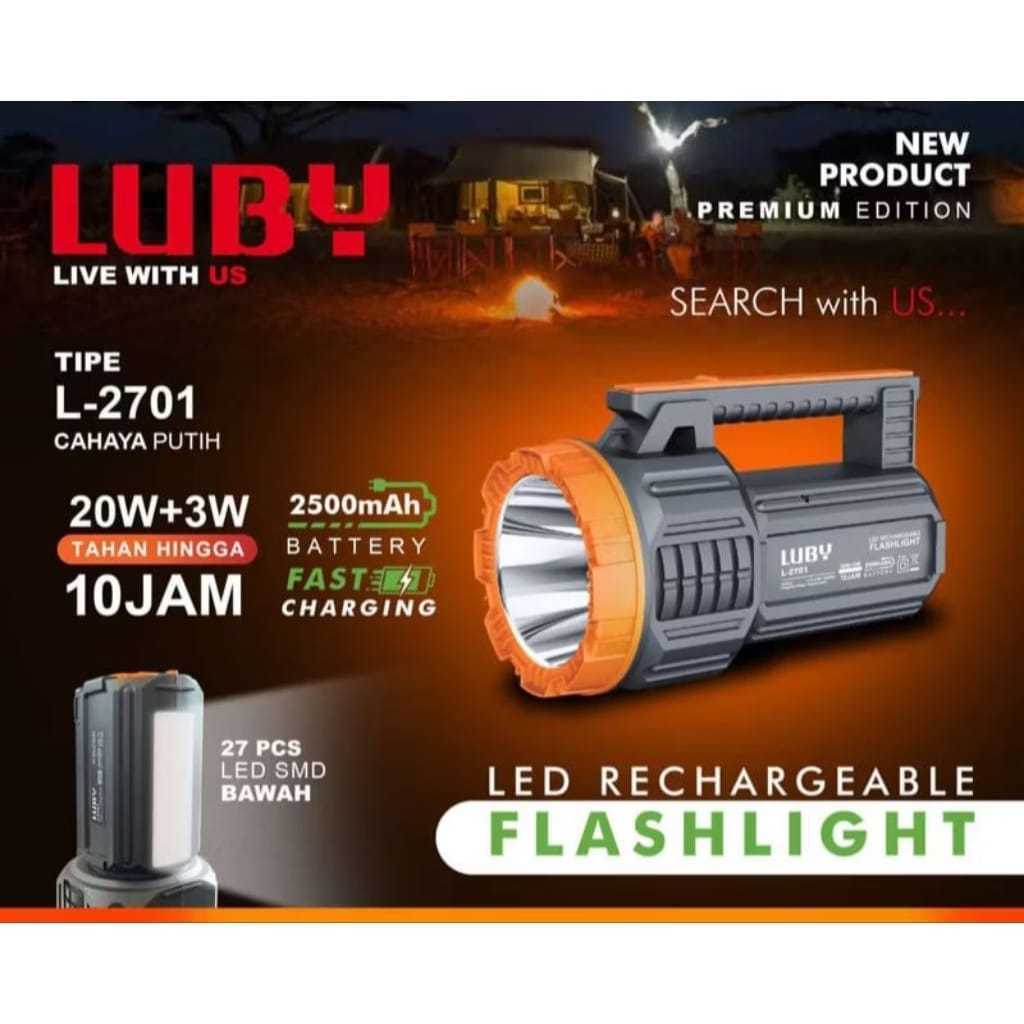 LUBY Senter Jumbo, Senter Tangan, Senter Jumbo, Senter