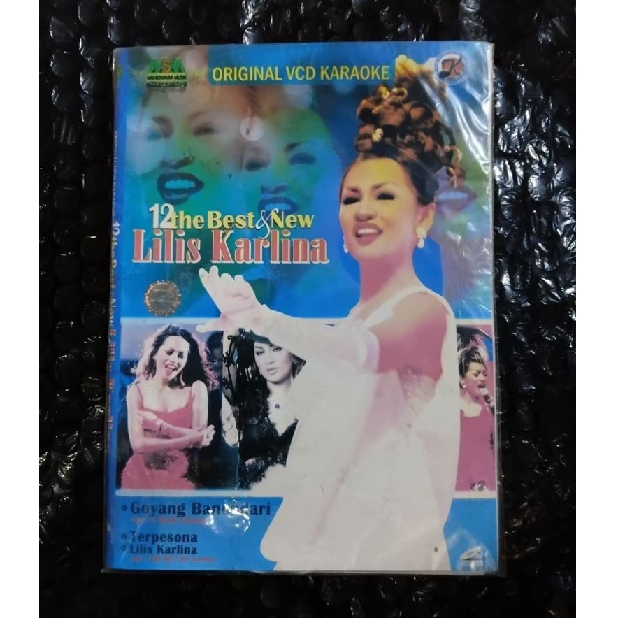 VCD Karaoke Dangdut Lilis Karlina - 12 Lagu The Best & New (Bagus)