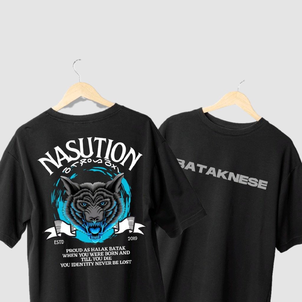 Kaos Batak Marga NASUTION Tshirt cewek cowok