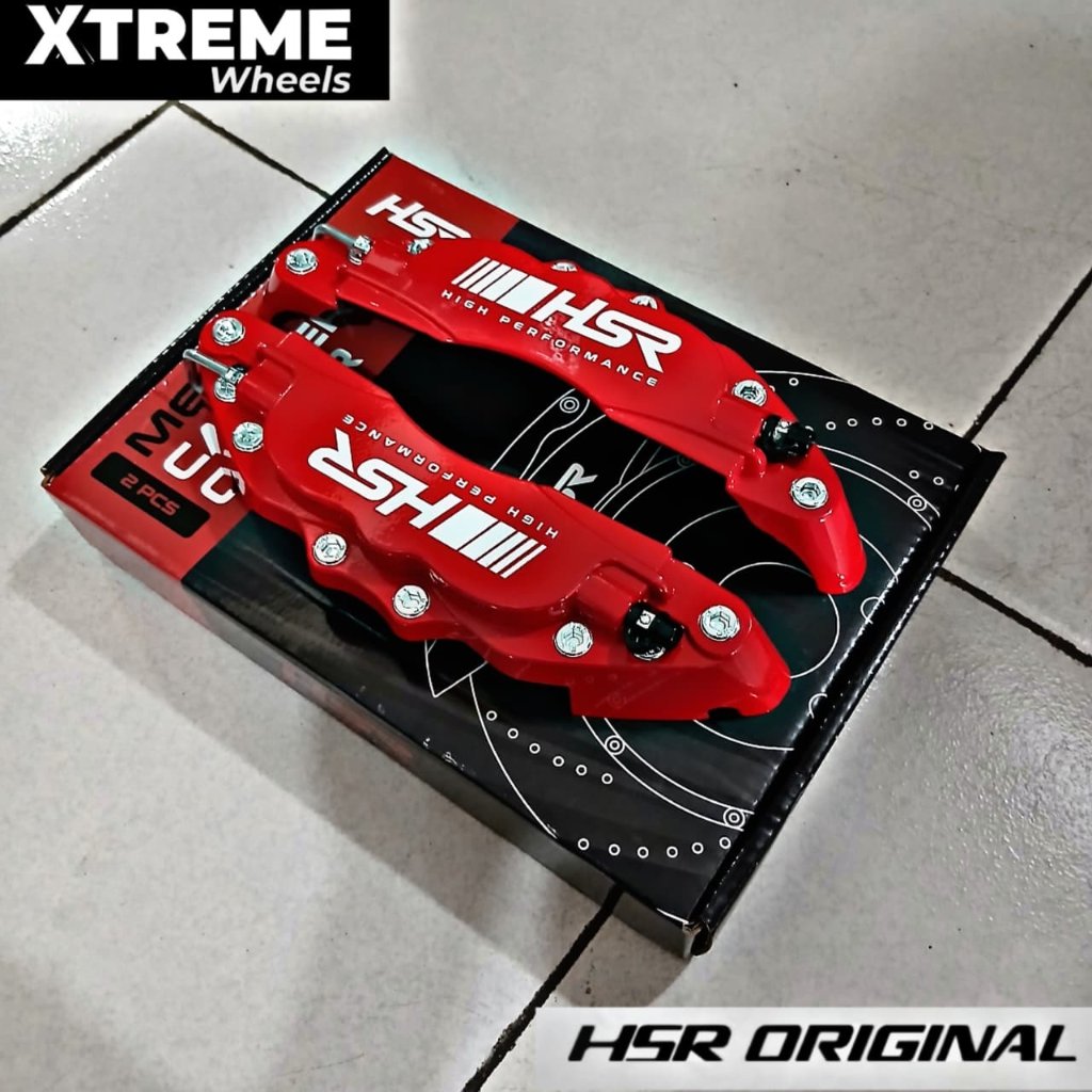 Cover Caliper RED HSR Wheels Bahan Bagus