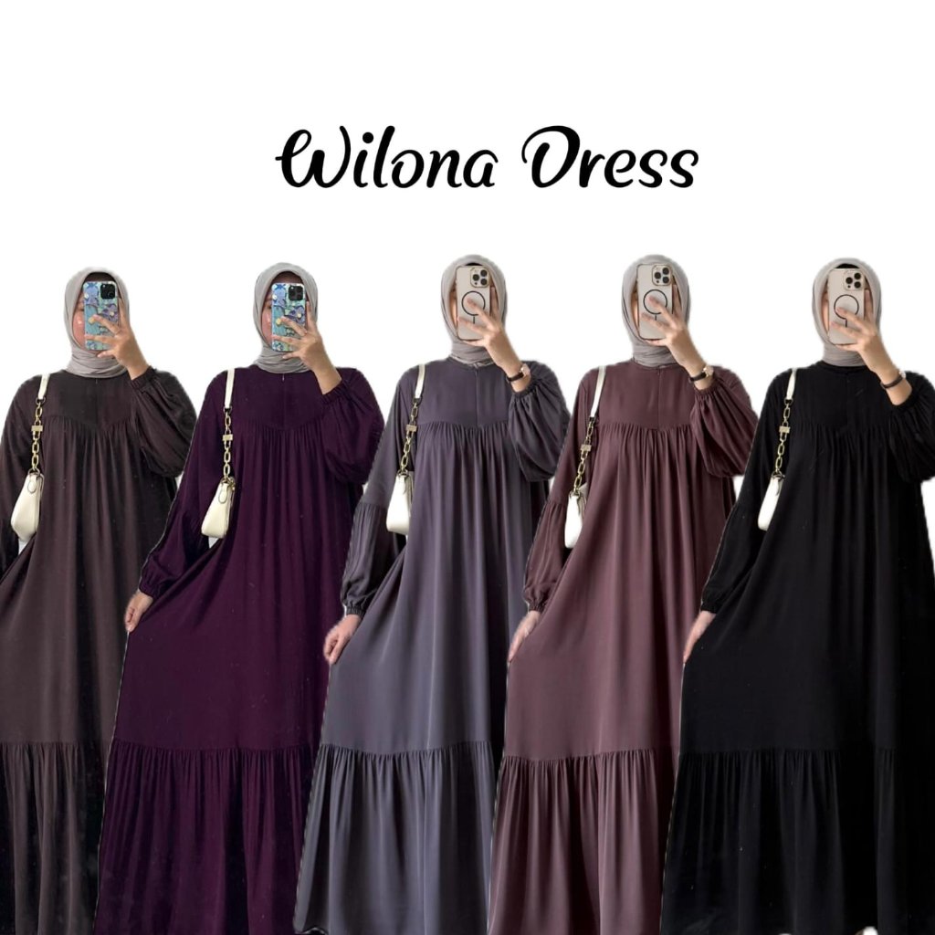 WILONA DRESS POLOS / DRESS RAYON TWILL / GAMIS RAYON TWILL LD 115 / DRESS RAYON POLOS