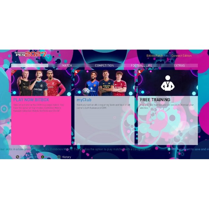 REV 1 ONLY PES 2027 PS3 BITBOX PATCH SUMMER SEASON UPDATE SEPTEMBER 2026
