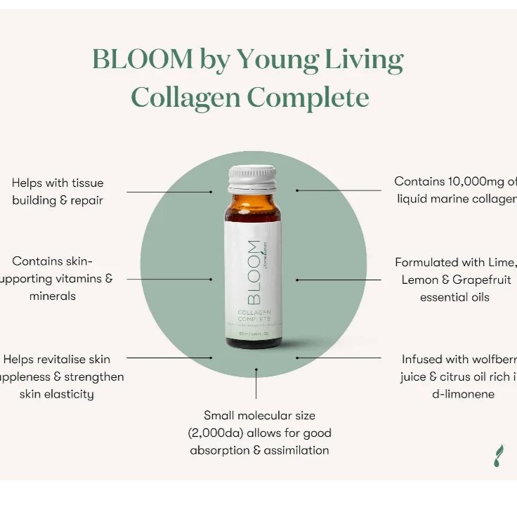Bloom by Young Living Collagen Complete - Menikmati Kecantikan Dari Dalam