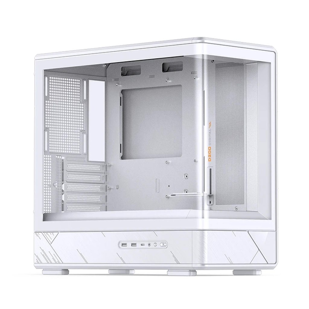 JONSBO D200 White M-ATX PC Case