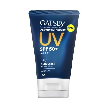 GATSBY - Aesthetic Bright UV SPF 50+ PA ++++ Sunscreen Moisturizer 40ml | KEMASAN REJECT