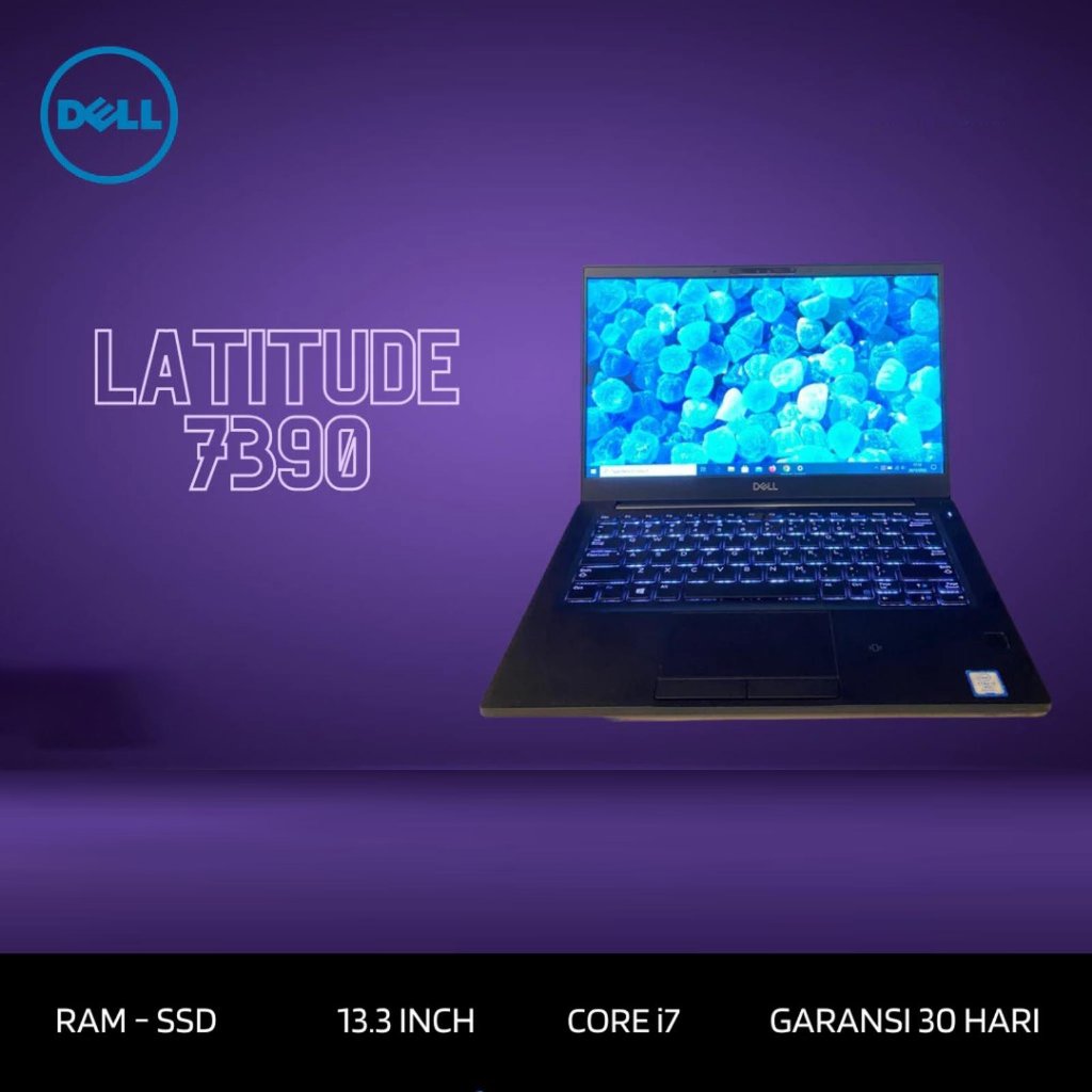 DELL LATITUDE 7390 CORE I7 GEN8 LAYAR 13.3 INCH FULL HD
