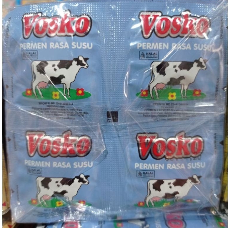 (BISA COD) permen vosko susu permen viral permen jadul