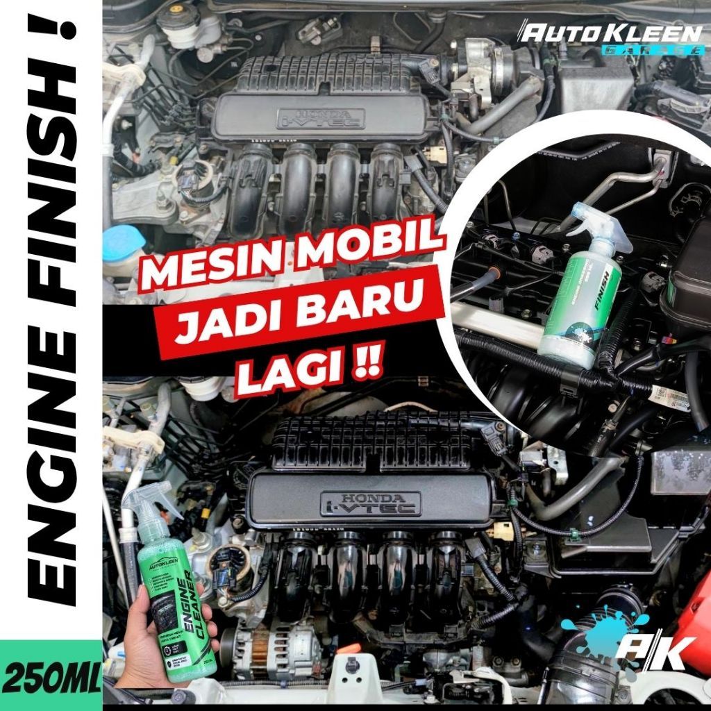 ENGINE DRESSING PENGKILAP FINISHING MESIN DETAILING 250ML by AUTOKLEEN