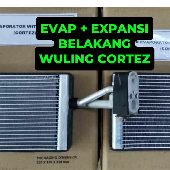Evaporator AC dengan Ekspansi Belakang Wuling Cortez