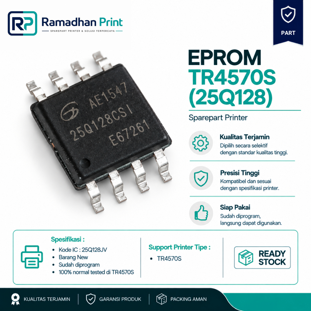 IC Eeprom Reset TR4570S 25Q128JV IC Eprom TR4570S Resetter TR4570S