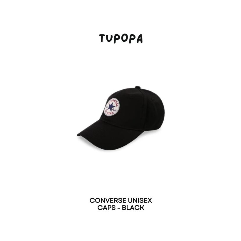 Converse Topi Pria Casual Black Series