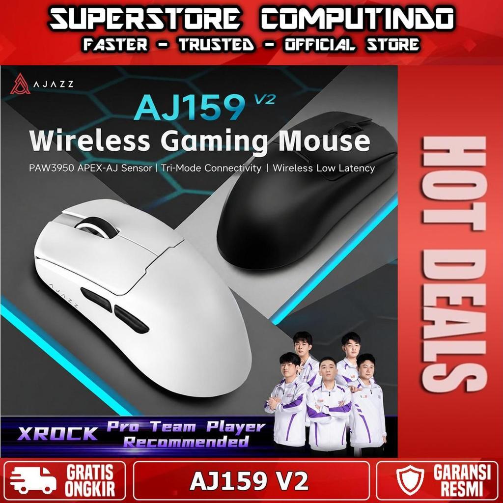 Ajazz AJ159 V2 Wireless Gaming Mouse Sensor PAW3950 APEX-AJ