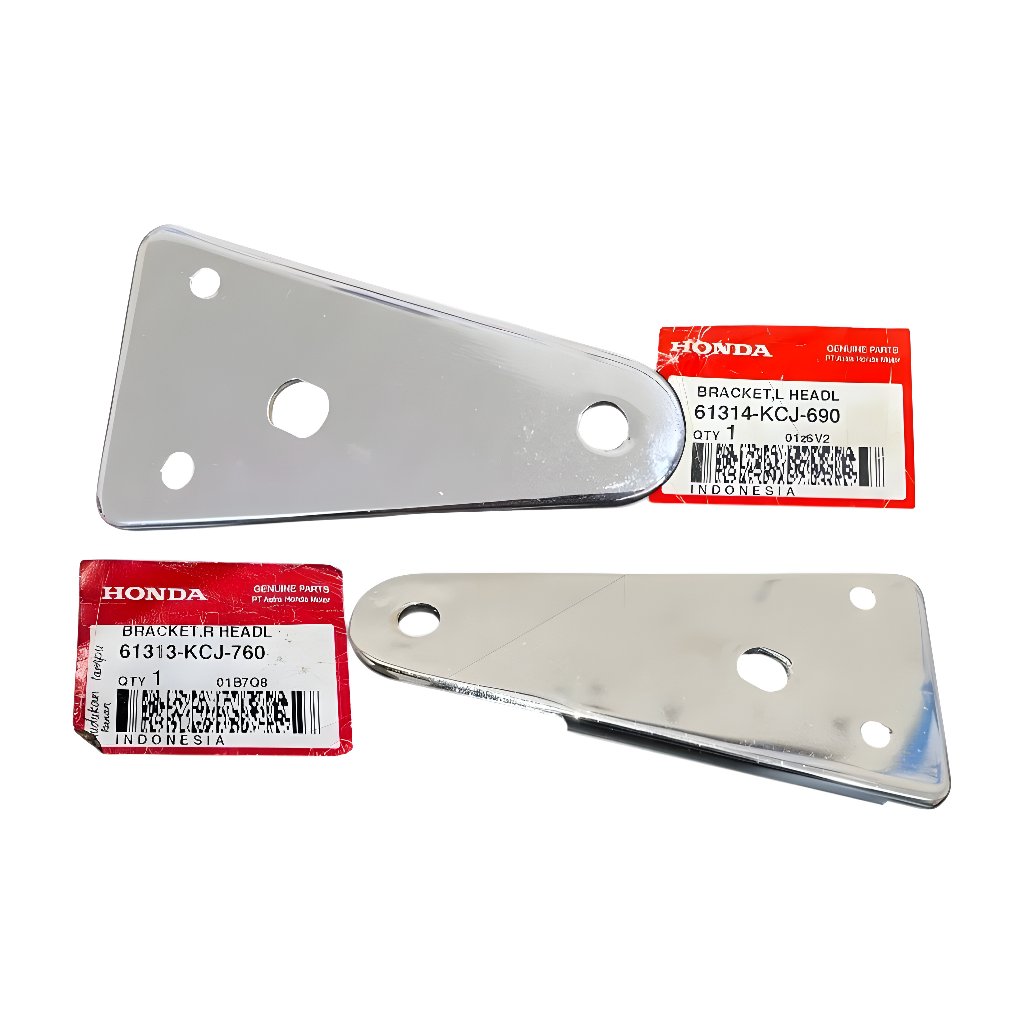 Bracket braket Kuping Lampu Honda Tiger 2000 Lawas Lama Tilas Tilam Set Kanan Kiri