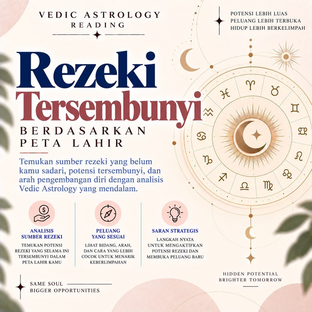 Vedic Astrology Reading Rezeki Tersembuny