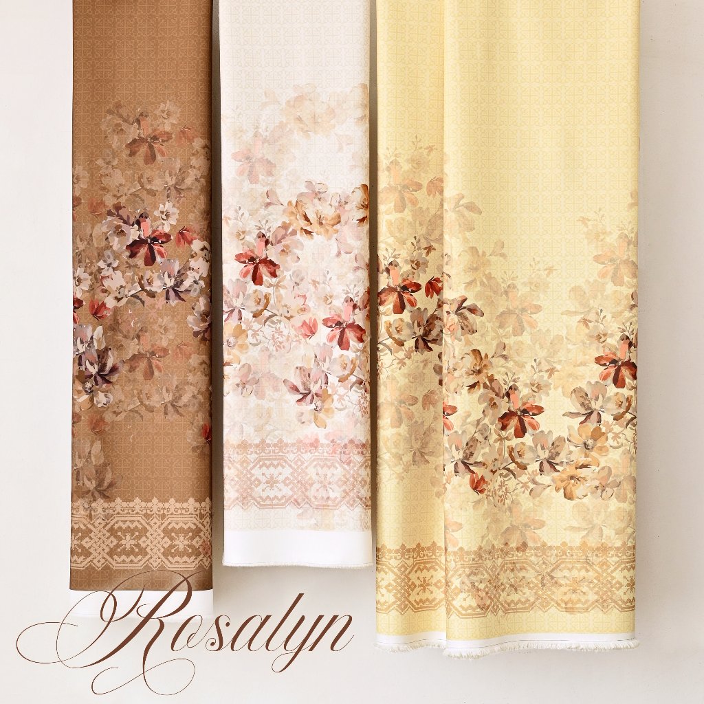 Babana Kain Gamis Soft flowy fabric Rosalyn