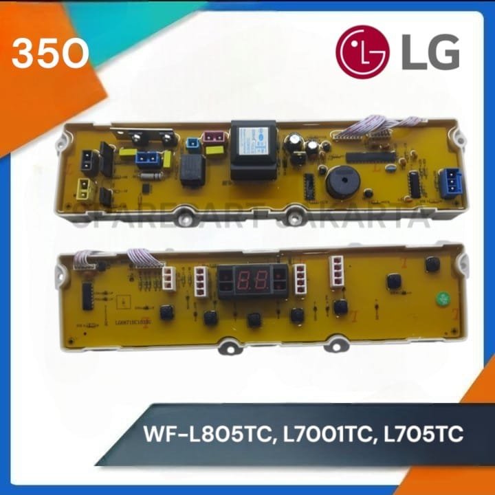 Modul pcb mesin cuci LG WF-L805TC WF-L7001TC WF-L705TC WF-L100TC WF-L800TC W-350