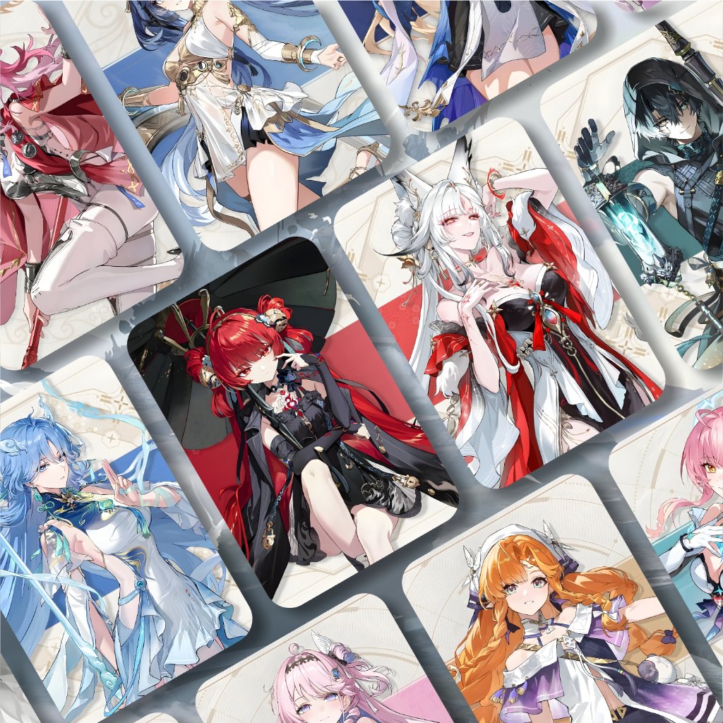 Koleksi Photocard Anime Game Wuthering Waves B - WuWa PC
