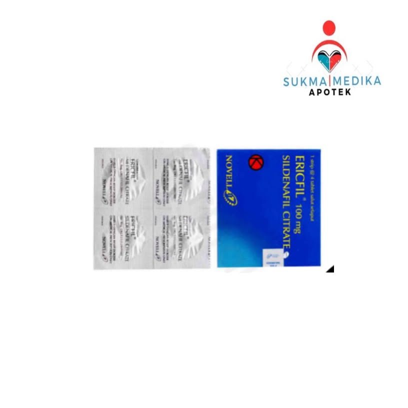 ERICFIL000 100MG BOX ISI 4 TABLET