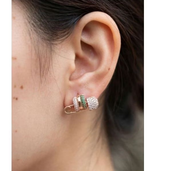 Anting peniti titanium asli/anting apm