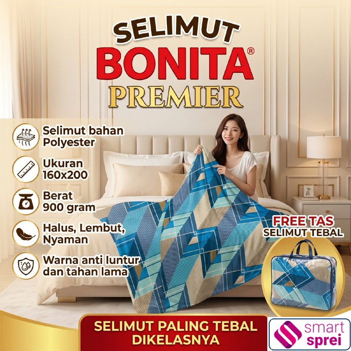 SELIMUT BONITA 160x200 / SELIMUT BONITA PREMIER 160x200
