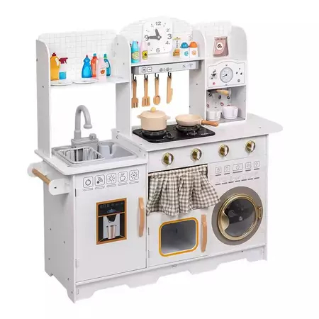 Set Mainan Dapur Lengkap Bahan Kayu