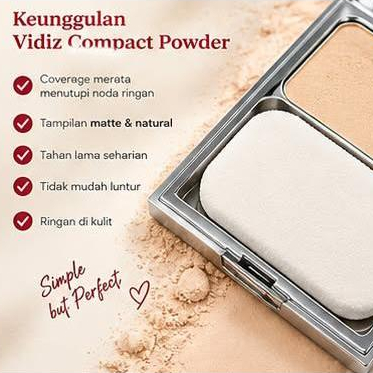 VidizSnowWhiteCompactPowder
