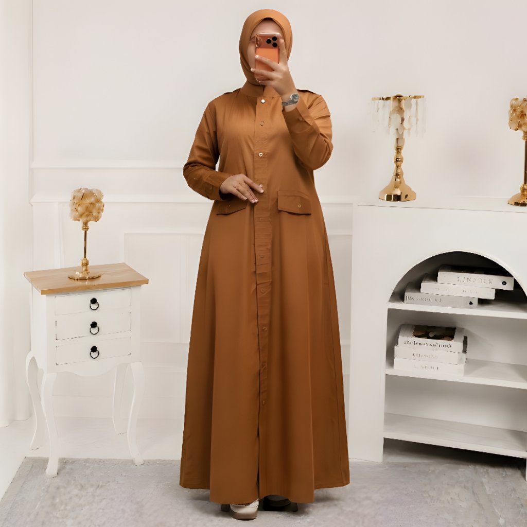 MCL label -  Baju Pdh Wanita Gamis Pemda Seragam Busui wudhu friendly