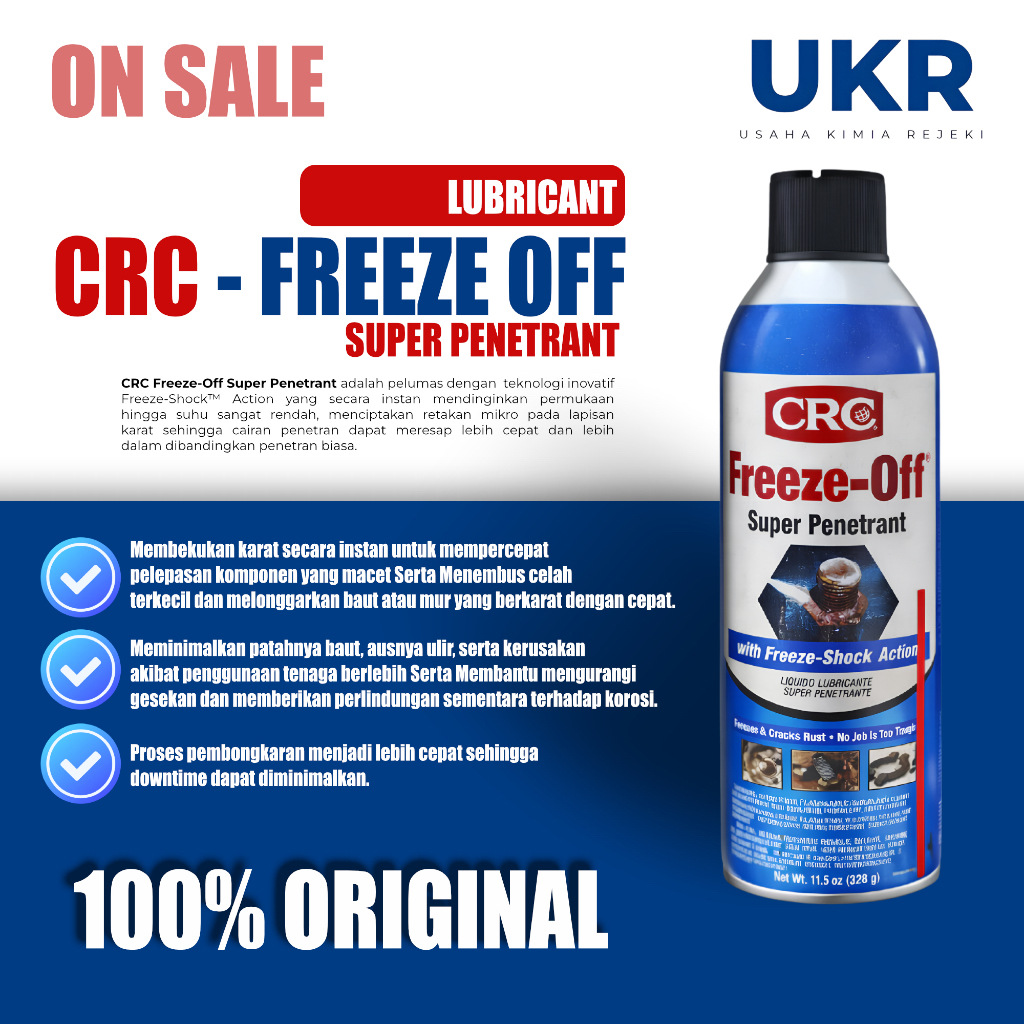 CRC Freeze-Off Super Penetrant 326g Guarantees 100% Original