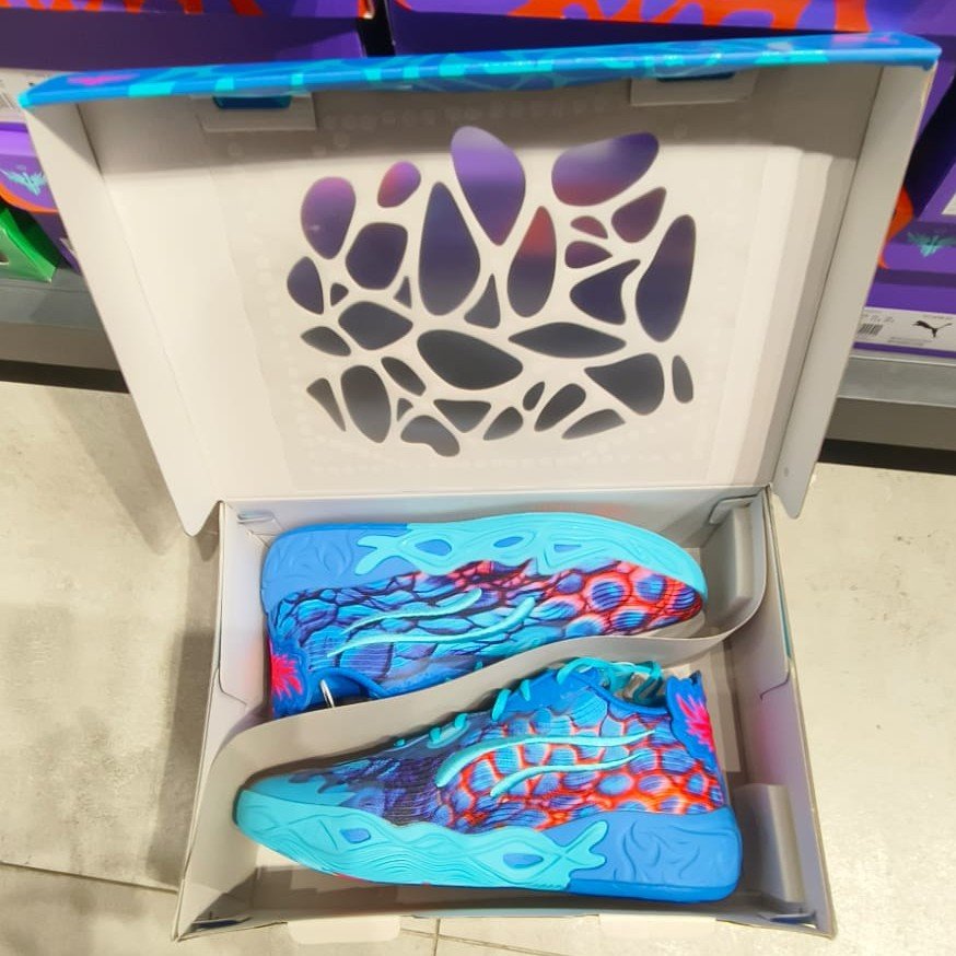 Puma La Melo Ball MB.04 Lo Alien Skins Basket original 41 43 44