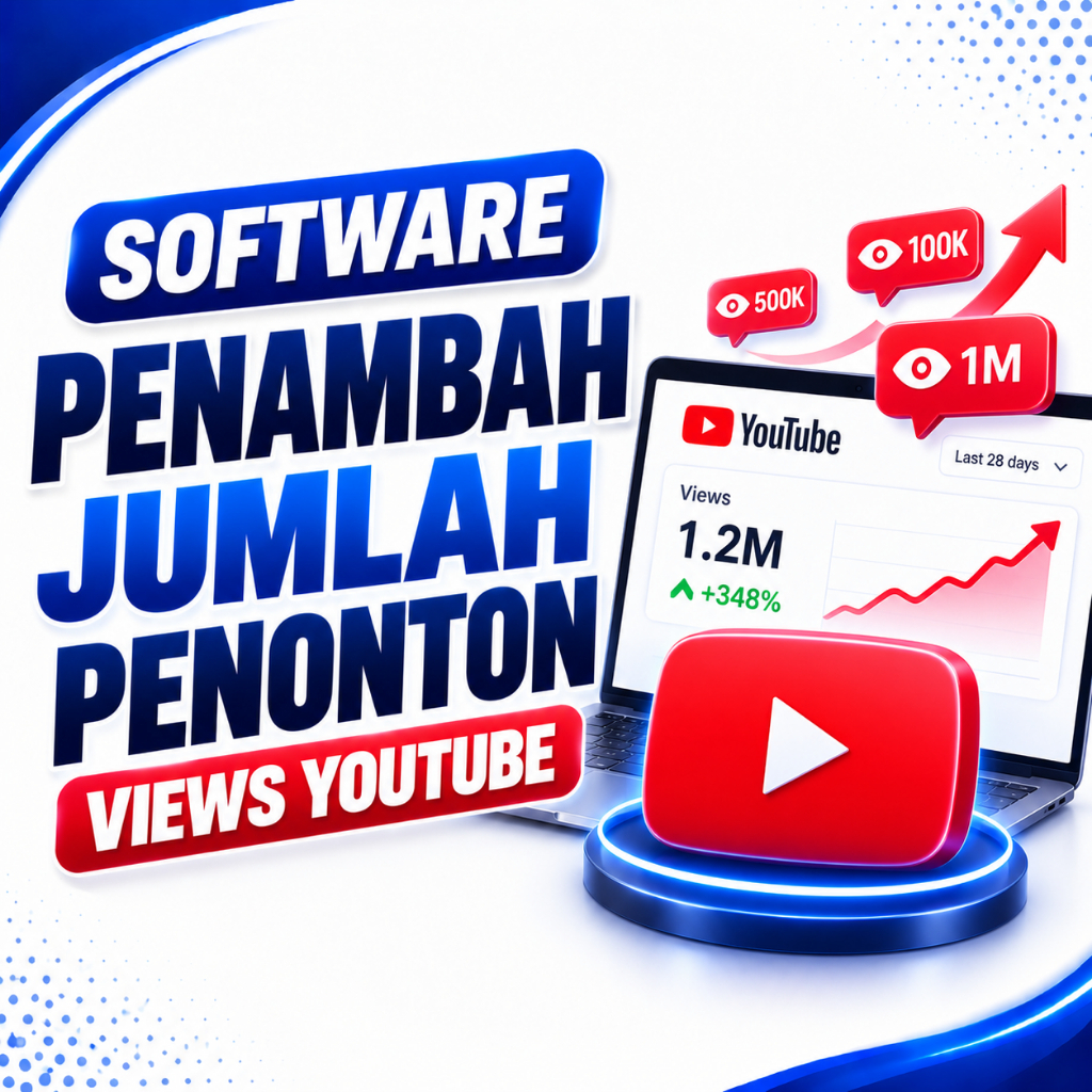 Software BOT Youtube Tambah Penonton Saat Live Streaming Tools Aplikasi Youtube Viewers Peningkat Ma