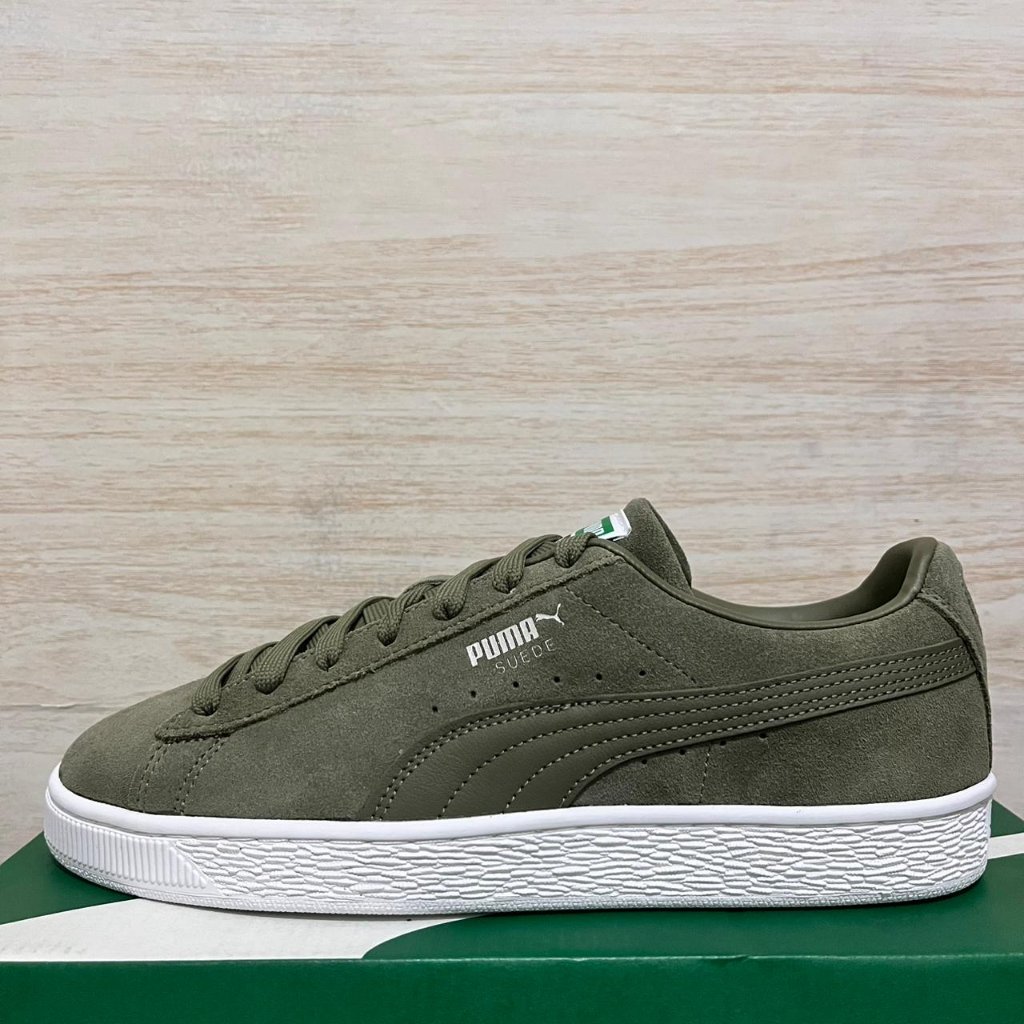Sepatu sneakers casual pria PUMA SUEDE CLASSIC (Loden Green) size 42 ORIGINAL!