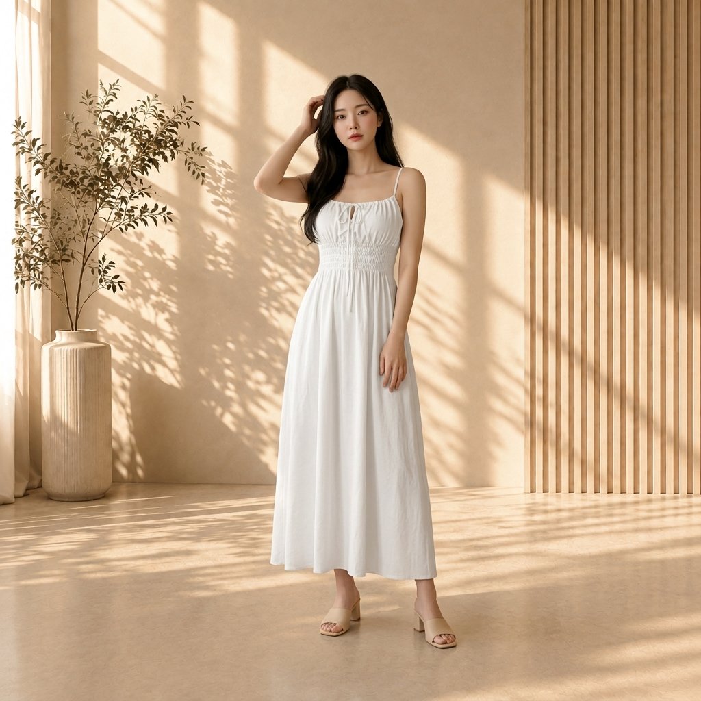 JESICCA Long Dress Beach Korean Style Halter Neck Maxi Dress