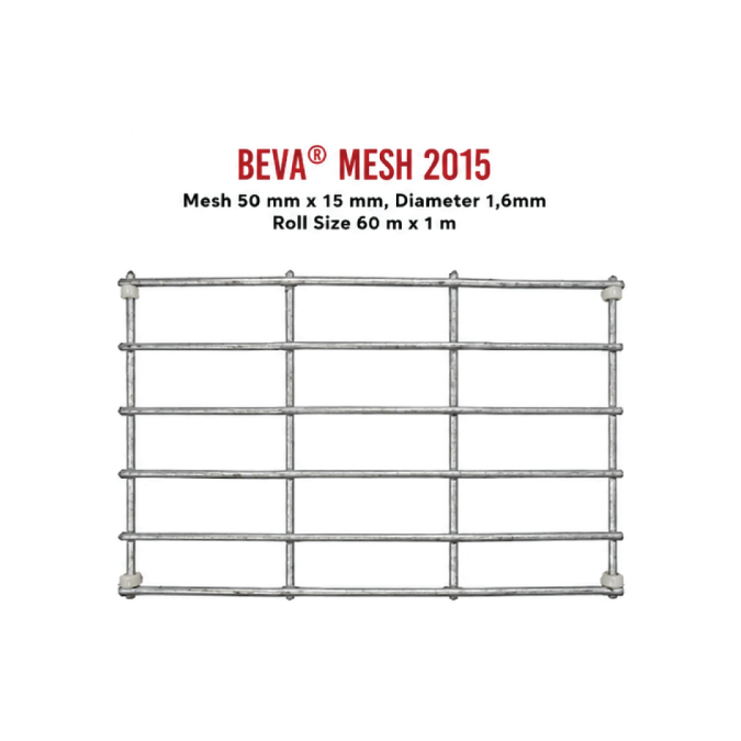 BEVAMESH 2015 Kawat Ram Galvanis 1 Meter x 1 Meter. Lubang 1,5 Cm x 5 Cm, kawat kandang aviari, kawa