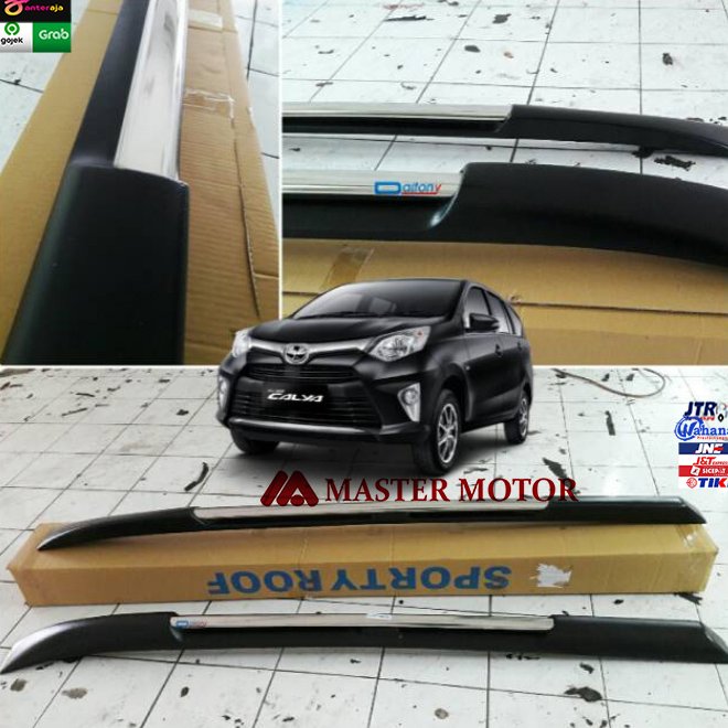 Roofrail Mobil Sigra Calya Innova Avanza Mobilio Xenia Ertiga Livina Kijang Xpander Panther Agya Ayl