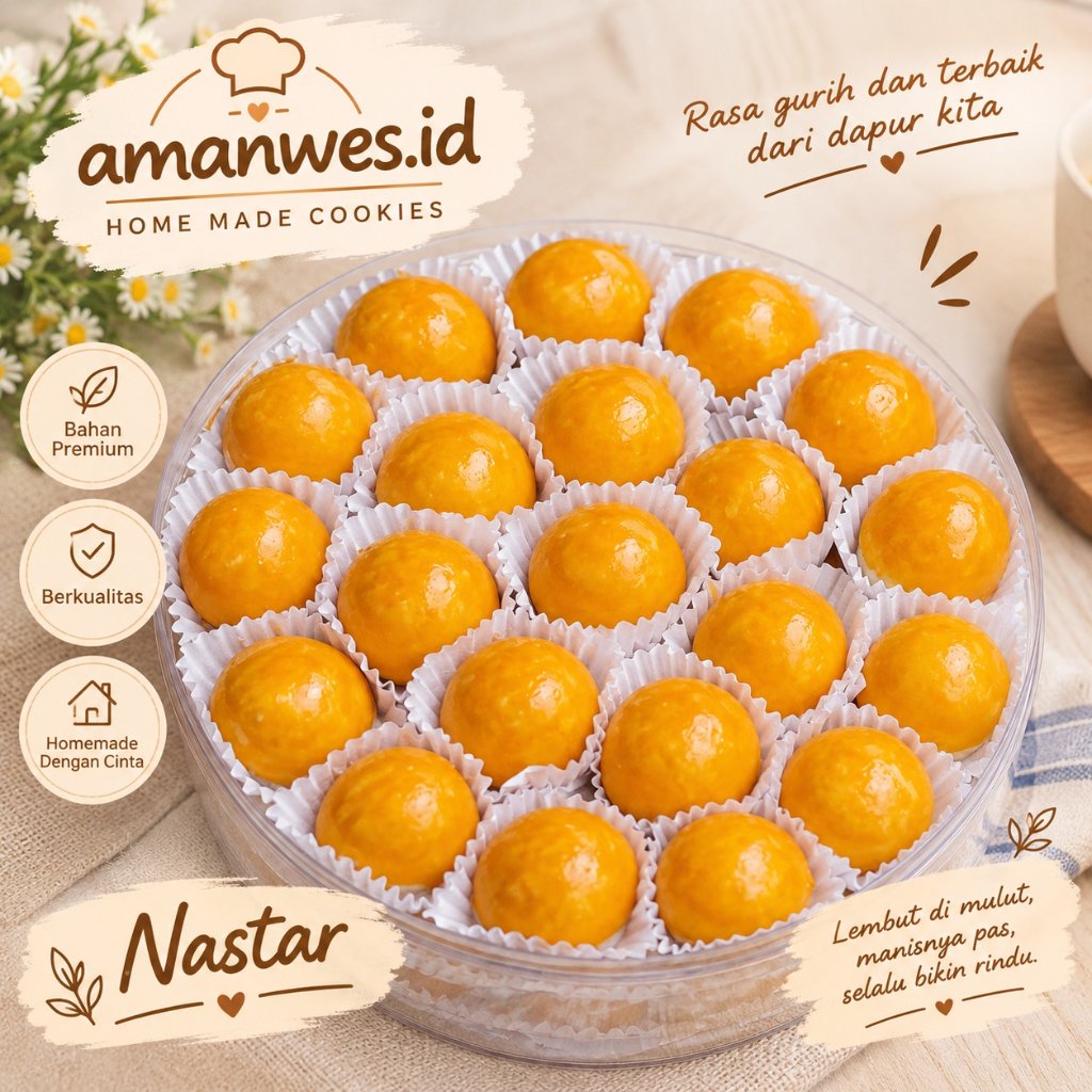 Kue Kering Nastar Premium Reguler /Kue Kering Nastar
