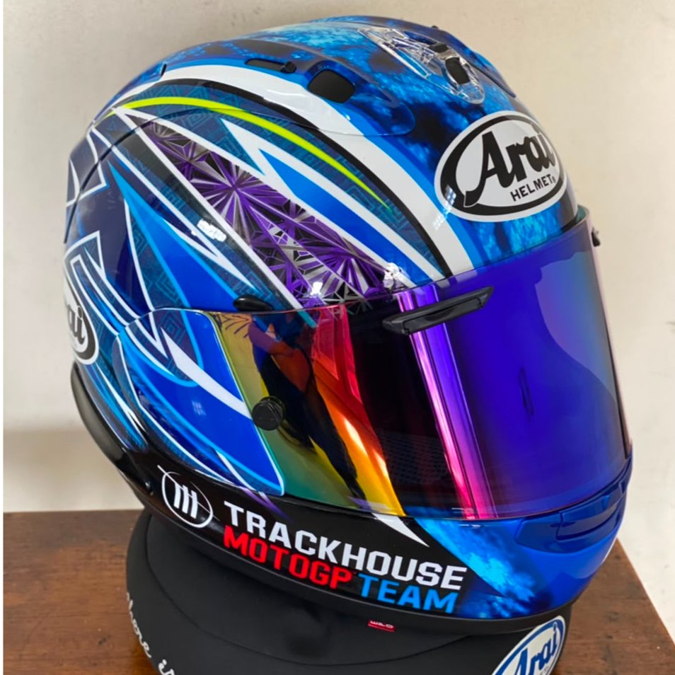 Arai RX7X Ogura Trackhouse Limited Edition Arai Full Face RX-7X Ogura Trackhouse