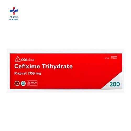 CEFIXIME GENERIK DEXA 200 MG 1 STRIP @ 10 KAPSUL