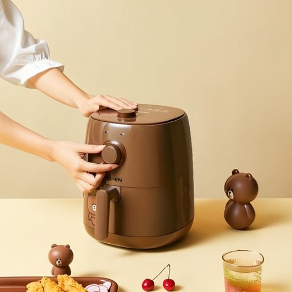 (A0156) Joyoung line friends air fryer | mesin penggoreng tanpa minyak | mesin penggoreng | line fri