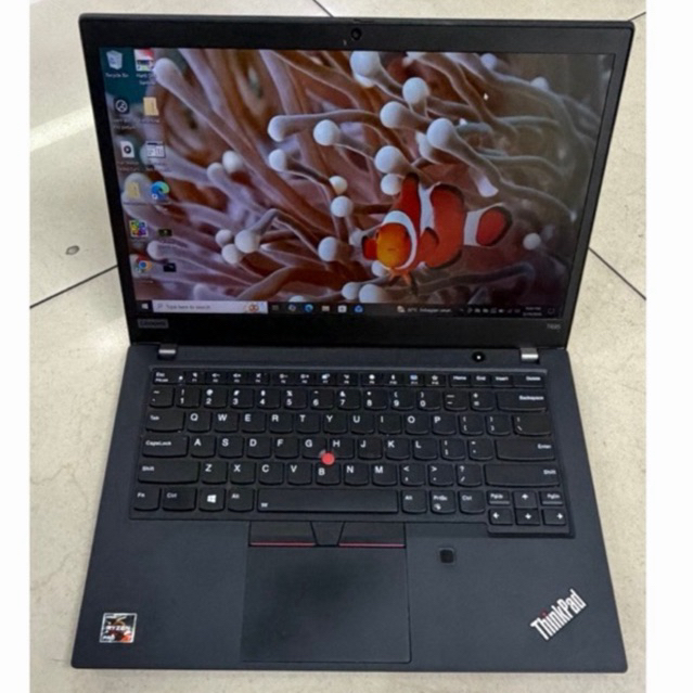 LENOVO THINKPAD T495 PROCESSOR AMD RYZEN 7 PRO 3300 RAM 8GB SSD 266GB SECOND MULUS LIKE NEW ORIGINAL