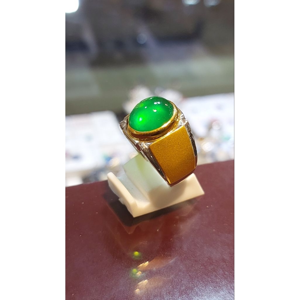 GIOK BURMA ASLI RING PERAK